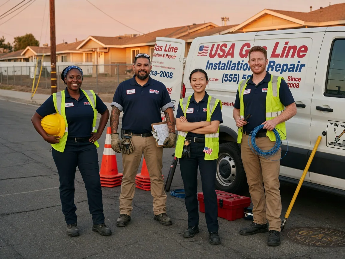 Gas Line Installation company in Whelen Springs, AR
